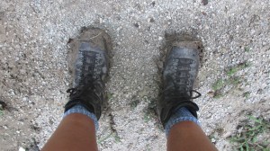 I'll never be allowed in the house like this.